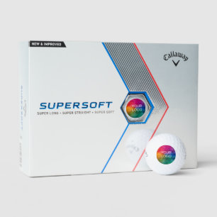 Customise Business Logo Callaway Supersoft 12 Pack Golf Balls