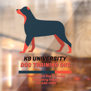 Customise Canine Dog Academy School Business
