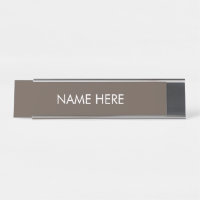 customise, change name text brown white