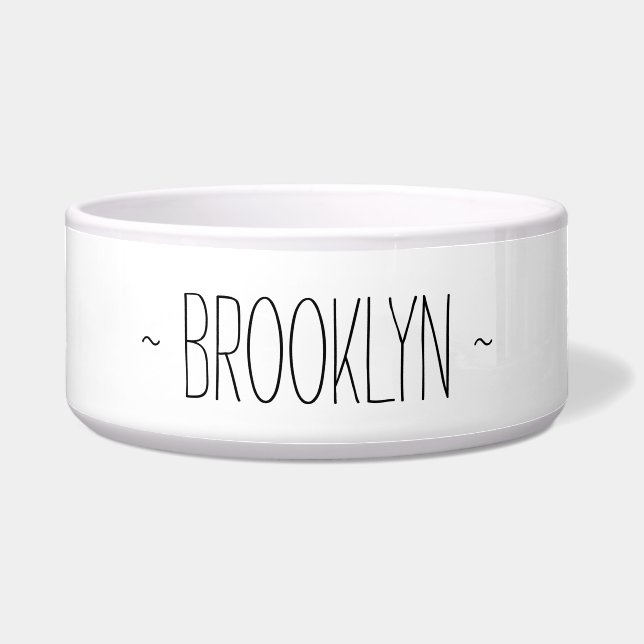 "customise / change name text & colours" - pet bow (Front)