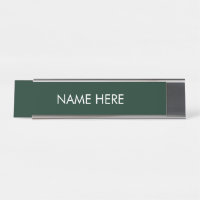 customise, change name text dark green white