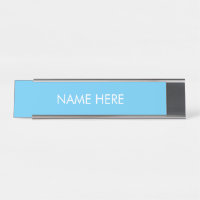customise, change name text light blue white