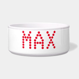 "customise / change your text & colours" - pet bow