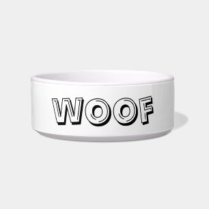 "customise / change your text & colours" - pet bow bowl