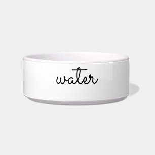 "customise / change your text & colours" - pet bow bowl