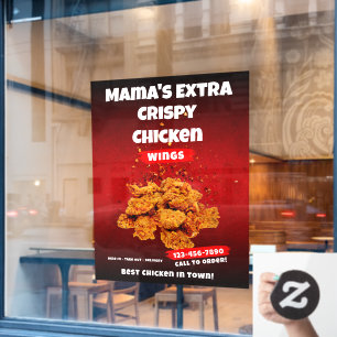 Customise Chicken Wing Restaurant Large Front