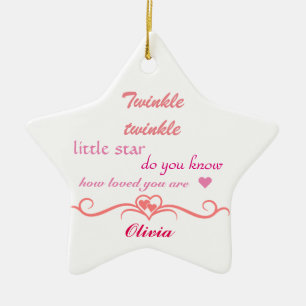 Customise, Christmas Ornament star.