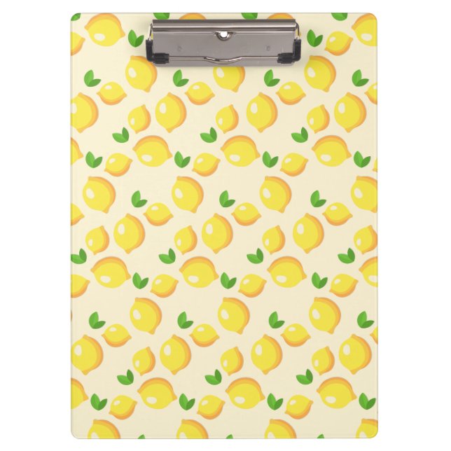 Customise Citron Pattern Clipboard (Front)