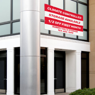Customise Climate Controlled Storage Units Availab Banner