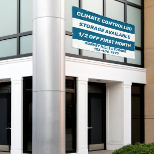 Customise Climate Controlled Storage Units Availab Banner
