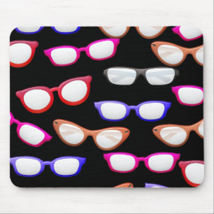 Customise colourful sunglasses mouse pad