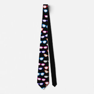 Customise colourful sunglasses tie