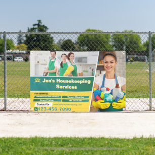 Customise Commercial Residential Cleaning Services Banner