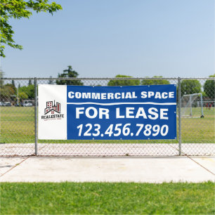 Customise Commercial Space For Lease Company Logo Banner