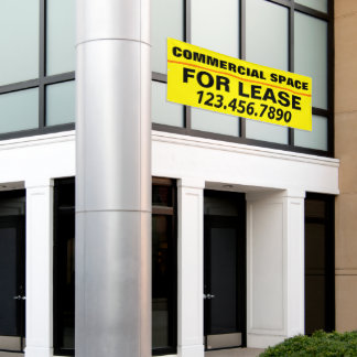 Customise Commercial Space For Lease Large Banner
