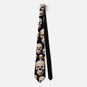 Customise Cool Skulls Party Tie