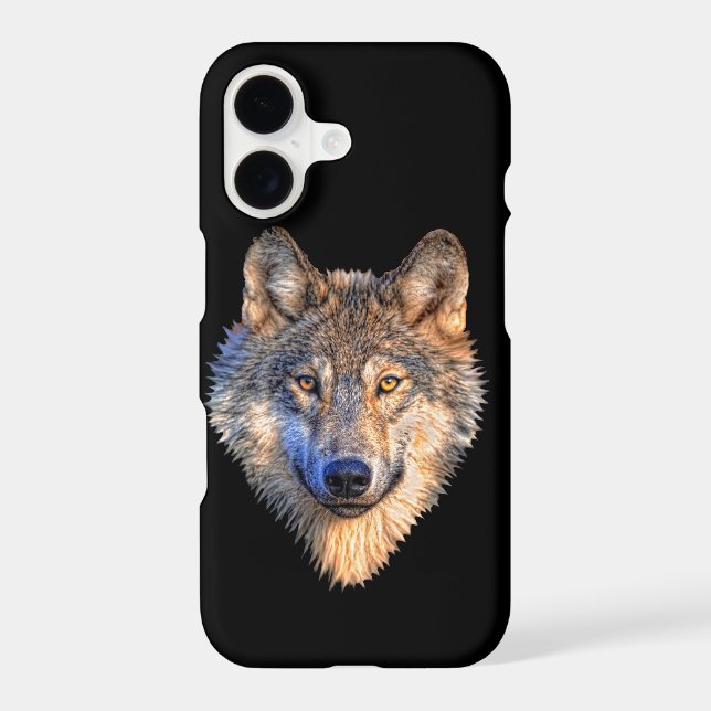 Customise Cool Wolf Head (Back)