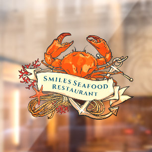 Customise Crab Seafood Anchor Restaurant Front