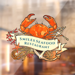 Customise Crab Seafood Anchor Restaurant Front