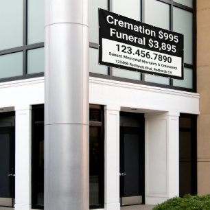 Customise Cremation Funeral Services Large Banner