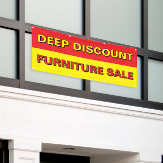 Customise Deep Discount Furniture Sale Banner