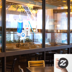 Customise Dental Clinic Happy Molar Tooth Dentist