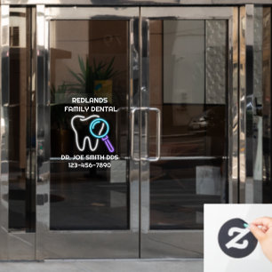 Customise Dental Clinic Office Molar Tooth Door