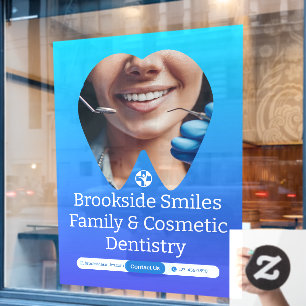 Customise Dentist Clinic Patient Tooth Smile Huge