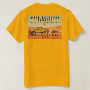 Customise Desert Vehicle Recovery Tow Truck Servic T-Shirt
