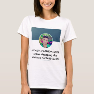 Customise design:Creat your own style! Hi quality T-Shirt