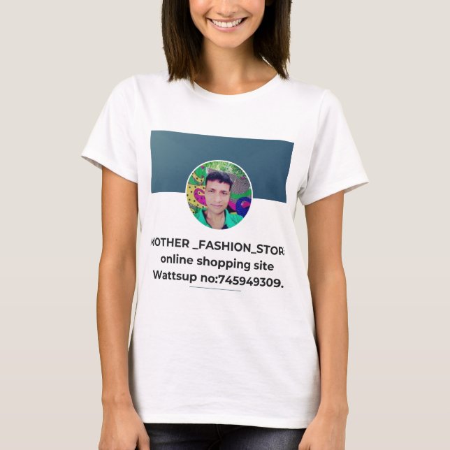 Customise design:Creat your own style! Hi quality  T-Shirt (Front)