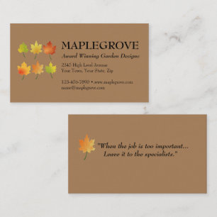 Customise Double-Sided Business Card with Logo