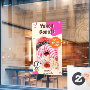 Customise Doughnuts Beige Pink Promotion