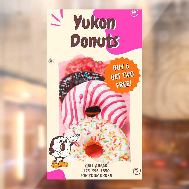 Customise Doughnuts Beige Pink Promotion (Sheet 2)