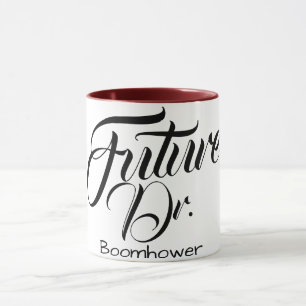 customise dr name future doctor medical funny mug