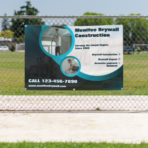 Customise Drywall Installation Contractor Business Banner