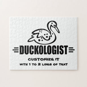 Customise Duck Jigsaw Puzzle
