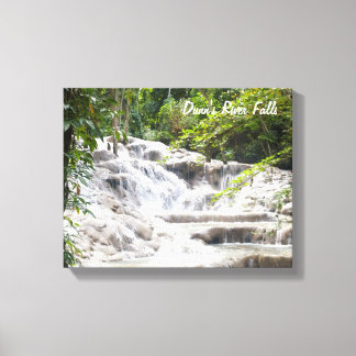 Customise Dunn’s River Falls photo Canvas Print