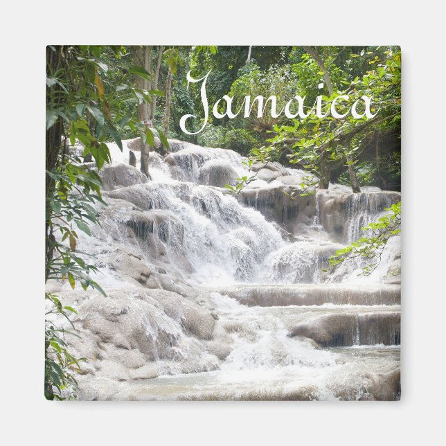 Customise Dunn’s River Falls photo Magnet (Front)