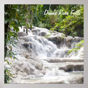 Customise Dunn’s River Falls photo Poster