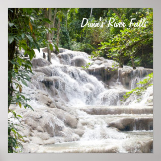 Customise Dunn’s River Falls photo Poster