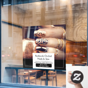 Customise Elegant Nail Salon Promotional