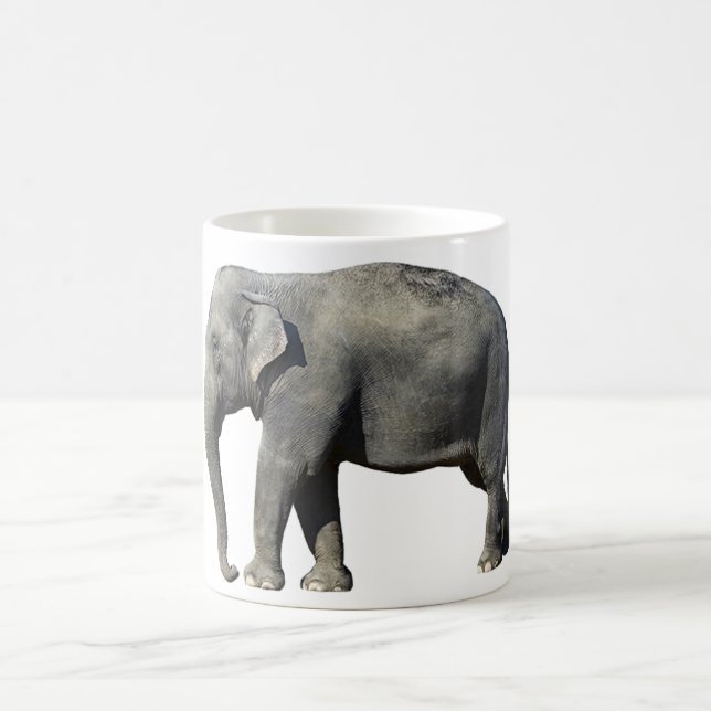 Customise Elephant Coffee Mug (Center)