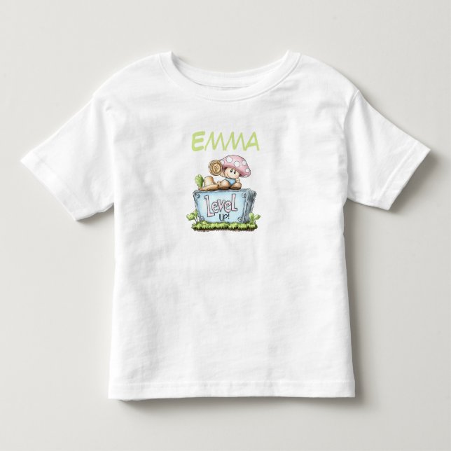 Customise Emma Level Up Tee (Front)