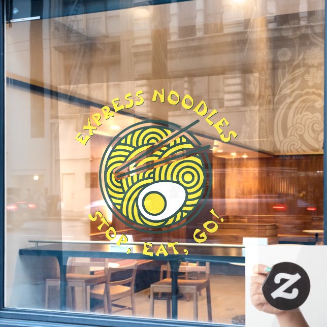 Customise Express Ramen Noodles Restaurant Large (Cafe Window)
