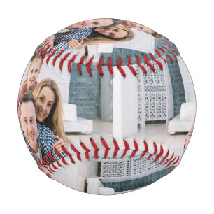 Customise family photo baseball
