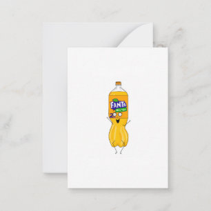 Customise fantastic, orange soda card