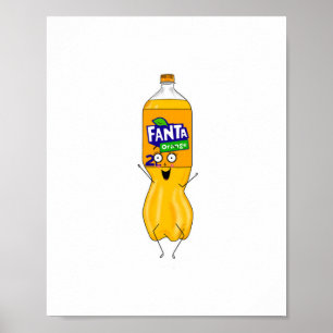Customise fantastic, orange soda poster