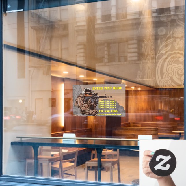 Customise Firearms Tactical Training School  (Cafe Window)