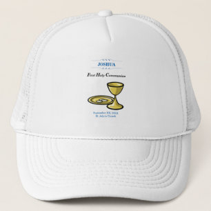 Customise, First Communion Body and Blood Trucker Hat